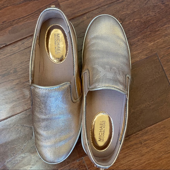 Michael Kors Shoes - MK leather slides